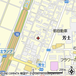 宮崎県宮崎市芳士813周辺の地図