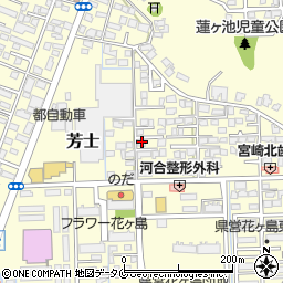 宮崎県宮崎市芳士1019周辺の地図