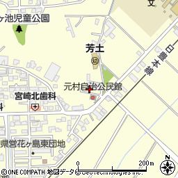 宮崎県宮崎市芳士1987周辺の地図