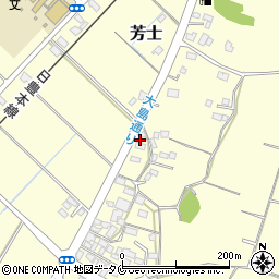 宮崎県宮崎市芳士1787周辺の地図