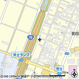 宮崎県宮崎市芳士568周辺の地図