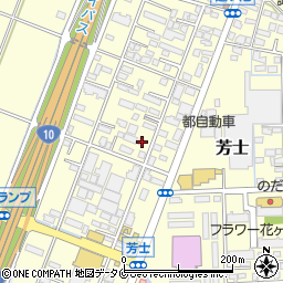 宮崎県宮崎市芳士812周辺の地図