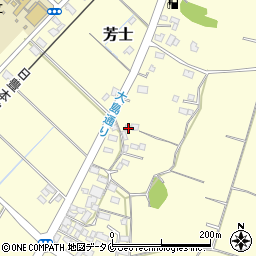 宮崎県宮崎市芳士1788周辺の地図