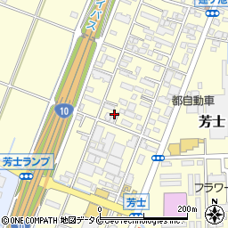 宮崎県宮崎市芳士778周辺の地図