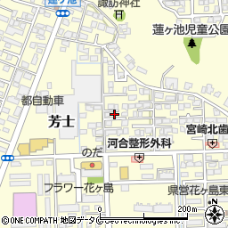 宮崎県宮崎市芳士1020周辺の地図
