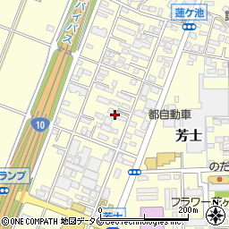 宮崎県宮崎市芳士810周辺の地図