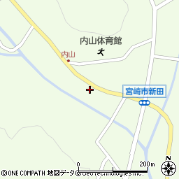 宮崎県宮崎市高岡町内山254周辺の地図