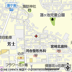 宮崎県宮崎市芳士1031周辺の地図
