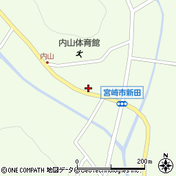 宮崎県宮崎市高岡町内山257-1周辺の地図