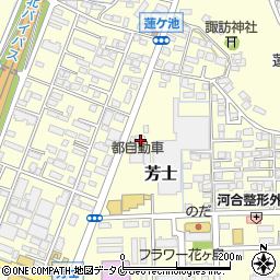 宮崎県宮崎市芳士751周辺の地図