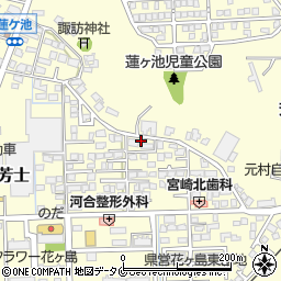 宮崎県宮崎市芳士1065周辺の地図
