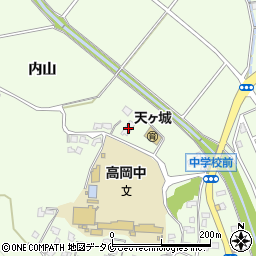 宮崎県宮崎市高岡町内山2579周辺の地図