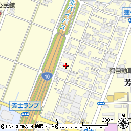 宮崎県宮崎市芳士571周辺の地図