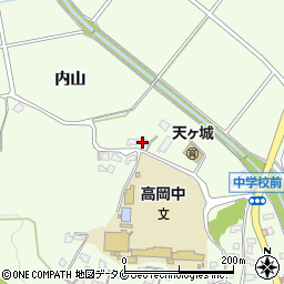 宮崎県宮崎市高岡町内山2563-1周辺の地図
