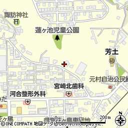 宮崎県宮崎市芳士1321周辺の地図