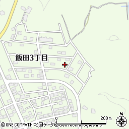 宮崎県宮崎市高岡町飯田３丁目21-2周辺の地図