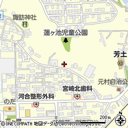 宮崎県宮崎市芳士1320周辺の地図