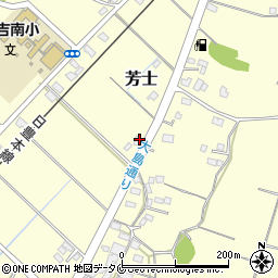 宮崎県宮崎市芳士1900周辺の地図