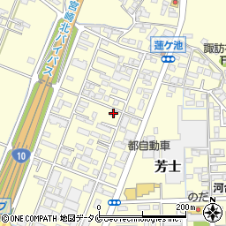 宮崎県宮崎市芳士805周辺の地図