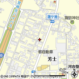 宮崎県宮崎市芳士827周辺の地図