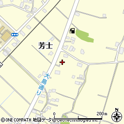 宮崎県宮崎市芳士2807周辺の地図