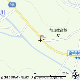 宮崎県宮崎市高岡町内山297周辺の地図