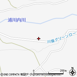 鹿児島県薩摩郡さつま町求名5160-3周辺の地図