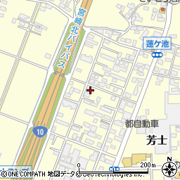 宮崎県宮崎市芳士785周辺の地図