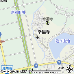 宮崎県宮崎市南方町幸福寺周辺の地図