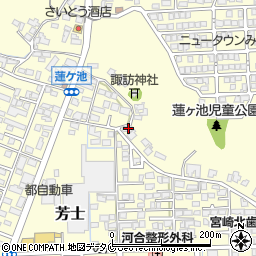 宮崎県宮崎市芳士1165周辺の地図