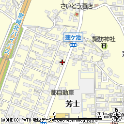 宮崎県宮崎市芳士838周辺の地図