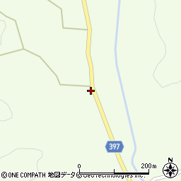 鹿児島県薩摩郡さつま町紫尾2389周辺の地図