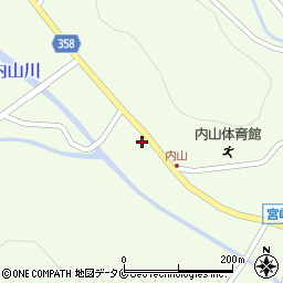 宮崎県宮崎市高岡町内山298周辺の地図