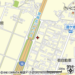 鹿島道路株式会社　宮崎営業所周辺の地図