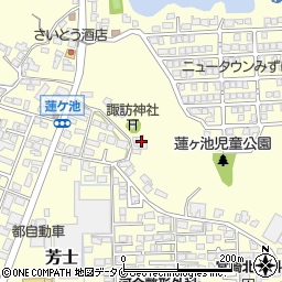 宮崎県宮崎市芳士1161周辺の地図