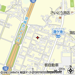 宮崎県宮崎市芳士792周辺の地図