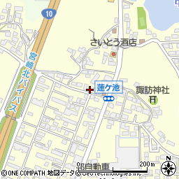 宮崎県宮崎市芳士845周辺の地図