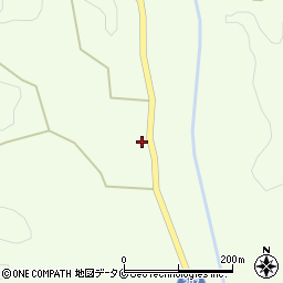 鹿児島県薩摩郡さつま町紫尾2393周辺の地図