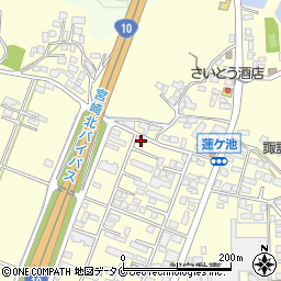 宮崎県宮崎市芳士794周辺の地図