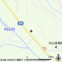 宮崎県宮崎市高岡町内山304周辺の地図