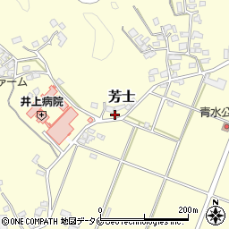 宮崎県宮崎市芳士252周辺の地図