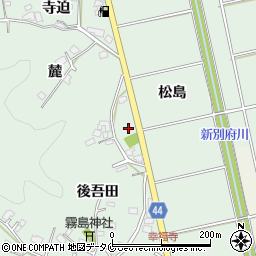 宮崎県宮崎市池内町松島周辺の地図