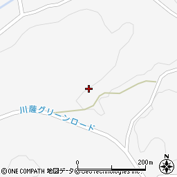 鹿児島県薩摩郡さつま町求名5595周辺の地図