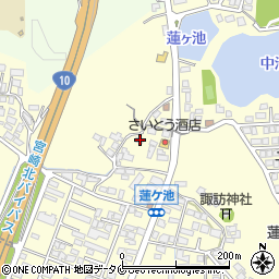 宮崎県宮崎市芳士868周辺の地図