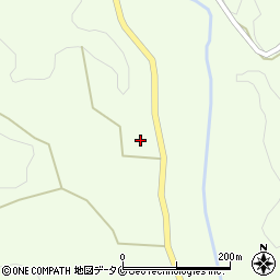 鹿児島県薩摩郡さつま町紫尾2400周辺の地図