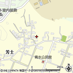 宮崎県宮崎市芳士406周辺の地図