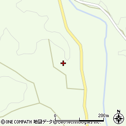 鹿児島県薩摩郡さつま町紫尾2409周辺の地図