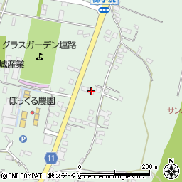 宮崎県宮崎市塩路2757-7周辺の地図