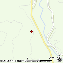 鹿児島県薩摩郡さつま町紫尾2242周辺の地図