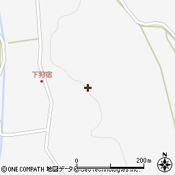 鹿児島県薩摩郡さつま町求名5798-15周辺の地図